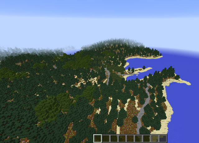 Bowen Island In Minecraft