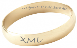 XML.: One format to rule them all!